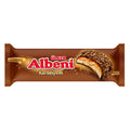 Albeni Kurabiyem Chocolate Covered Cookie brings a delicious twist to your snack time with its rich chocolate coating and soft, cookie center.