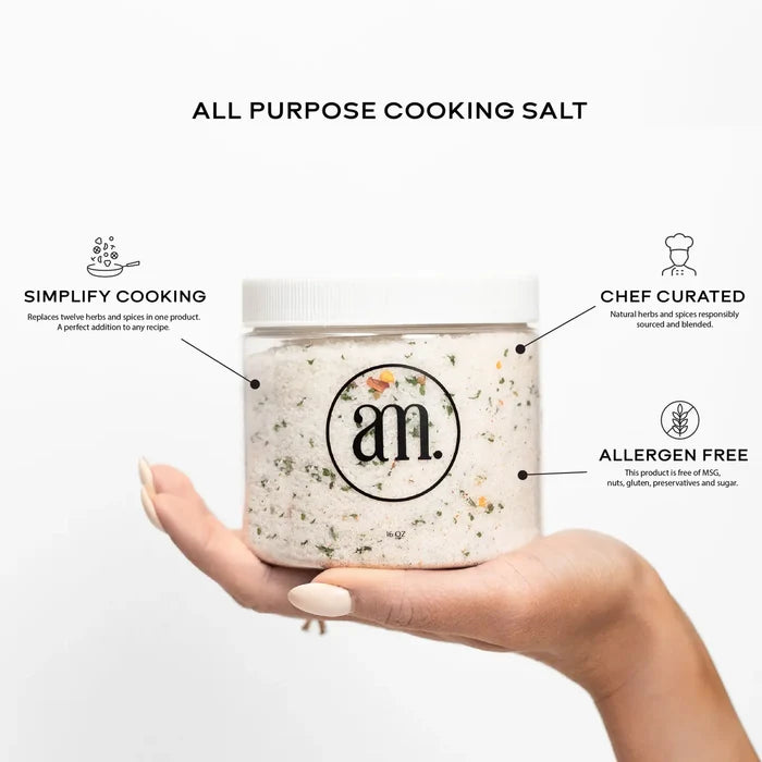 am SALT 12 oz Cooking Salt