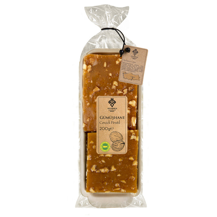 Anadolu Lezzetleri Gümüşhane Cevizli Pestil (dried fruit pulp) 200 G