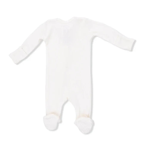 Angel Dear 2 Way Zipper Footie - Solid Sugar Swizzle