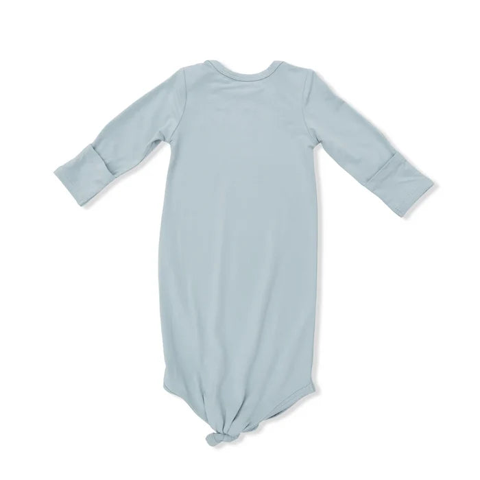 Angel Dear Knotted Gown And Hat Set - Solid Jadeite