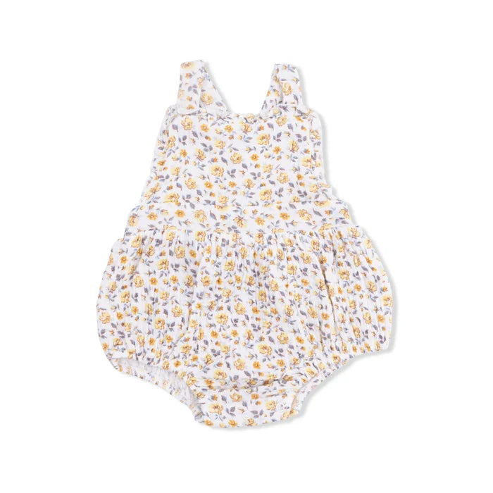 Angel Dear Ruffle Bubble - Yellow Country Roses