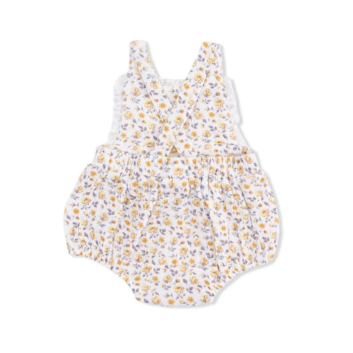Angel Dear Ruffle Bubble - Yellow Country Roses