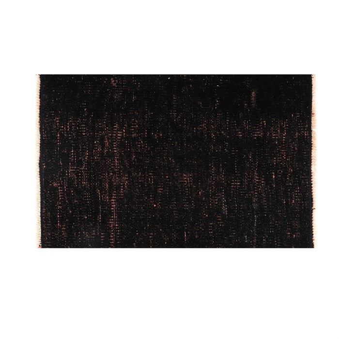 Authentic Turkish Vintage Dark Tile Color Hand Woven Rug
