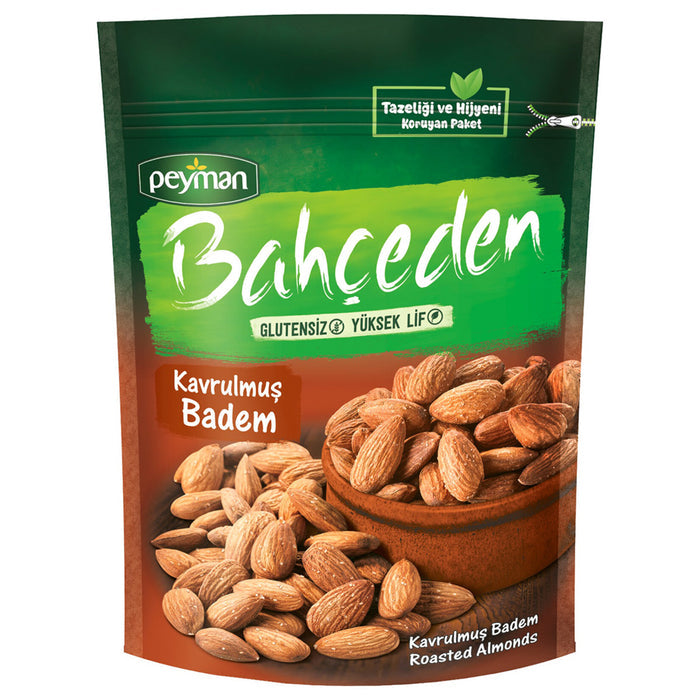 Bahceden Roasted Almonds bring the rich, nutty taste of premium almonds straight from Türkiye to you