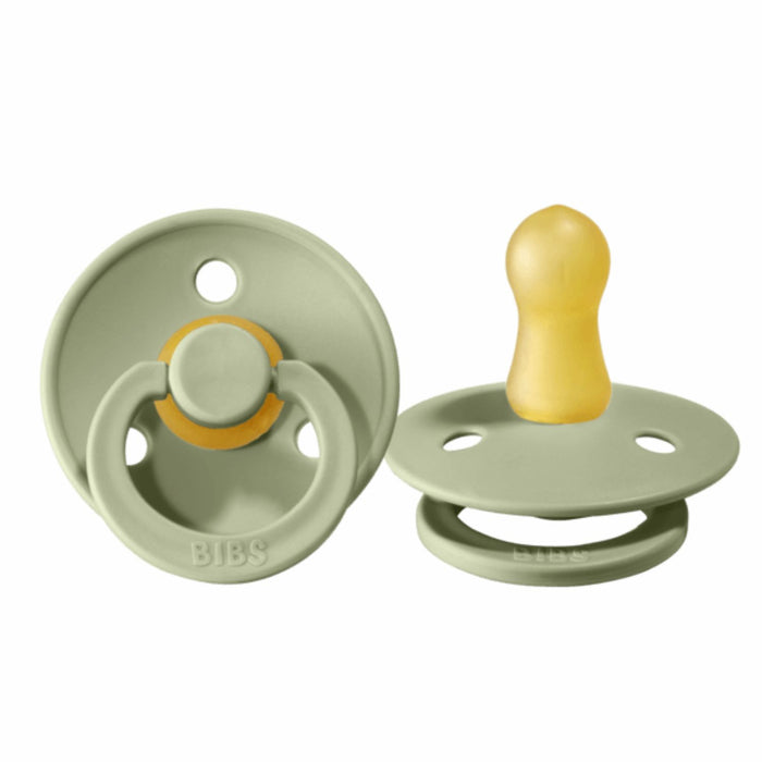 BIBS Colour 2-Pack Pacifier Set - Sage