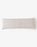 Body pillowcase in Natural gingham - MagicLinen