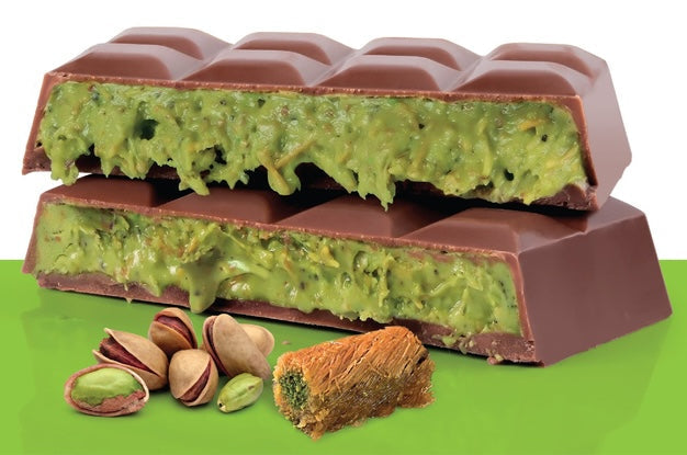 Bolci Dubai Milk Chocolate with Pistachio & Crispy Kadaif Filling 7.1 oz (200 G)