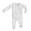 Bonsie Skin to Skin Babywear Footie - Milk