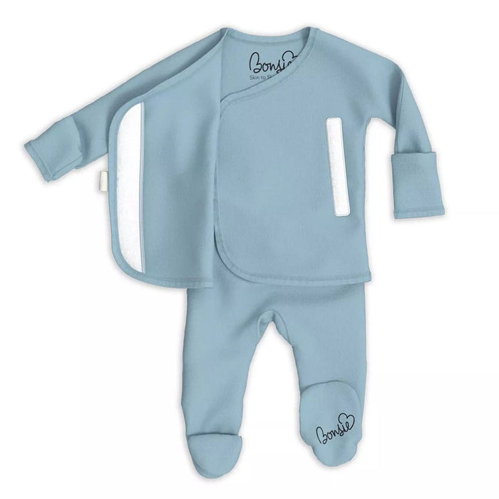 Bonise Skin to Skin Babywear Footie - Ripple