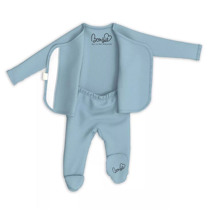 Bonise Skin to Skin Babywear Footie - Ripple