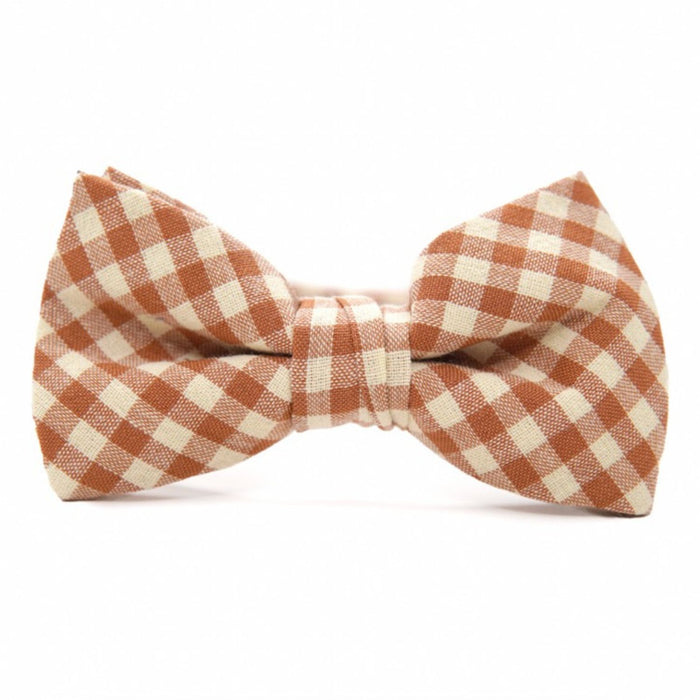 Boon Ties Boys' Bow Tie - Toffee