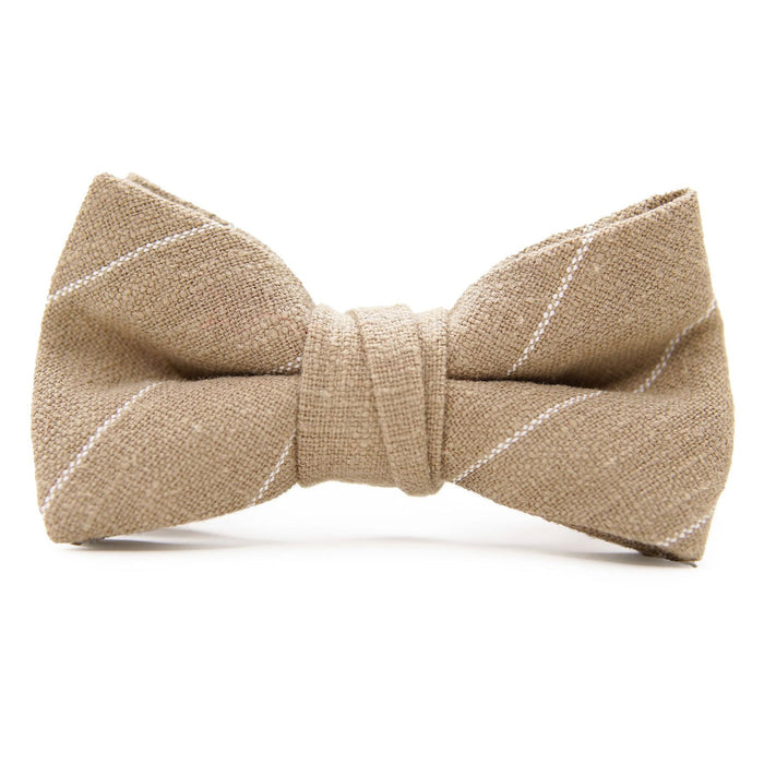 Boon Ties Boys' Bow Tie - Stone