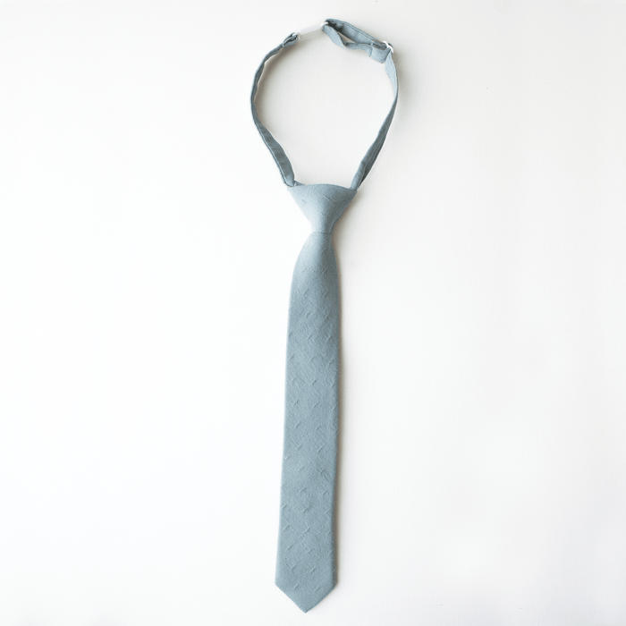 Boon Ties Boys' Tie - Dusty Blue