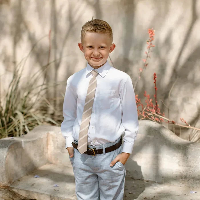 Boy wearing Boon Ties Boys' Tie - La Jolla
