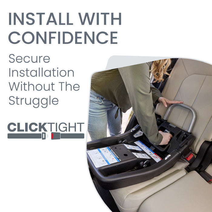 Britax Alpine Infant Car Seat Base with ClickTight - Out of Stock until 8/30/25