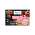 Experience the delicate texture and sweet flavor of Burak Pismaniye Pomegranate Flavored Turkish Floss Halva.
