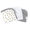 Burt's Bees 3-Pack Washcloth Set - Honey Bee Cloud