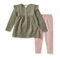Burt's Bees Budding Beauty Toddler Tunic Set - Tranquility