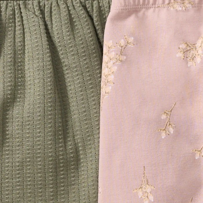 Burt's Bees Budding Beauty Toddler Tunic Set - Tranquility