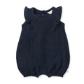 Burt's Bees Dotted Muslin Romper - Midnight