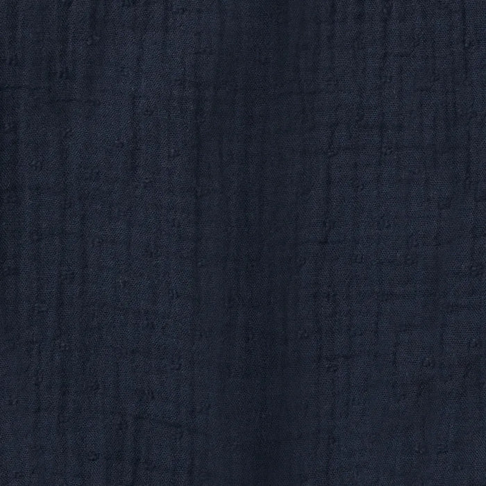 Burt's Bees Dotted Muslin Romper - Midnight