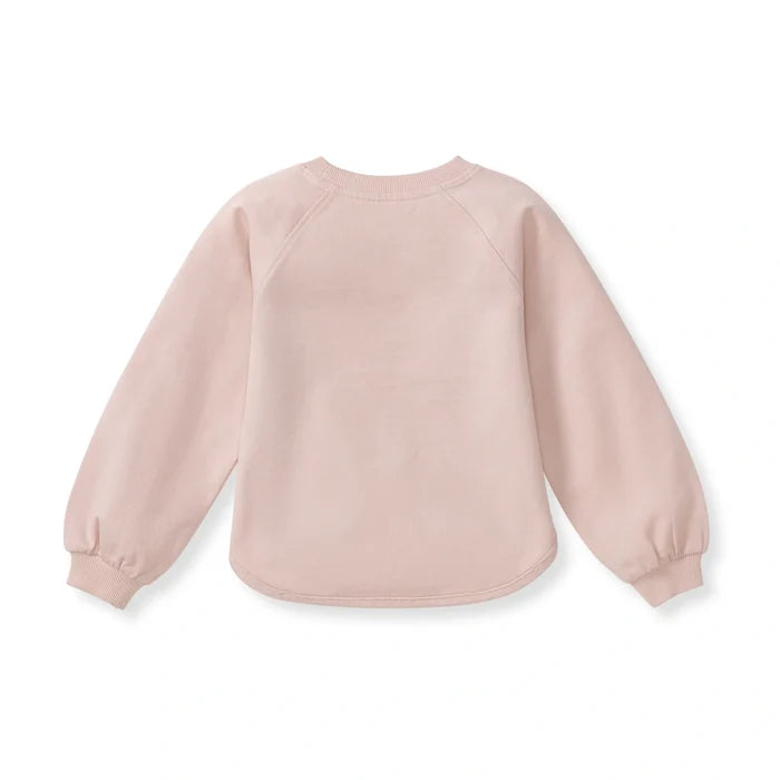 Burts Bees Hoppy Pink Organic Cotton Sweatshirt