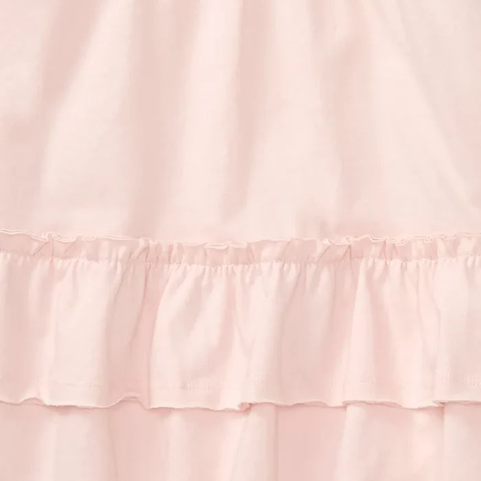 Burt's Bees Ruffle Dress and Diaper Cover - Hibiscus Red