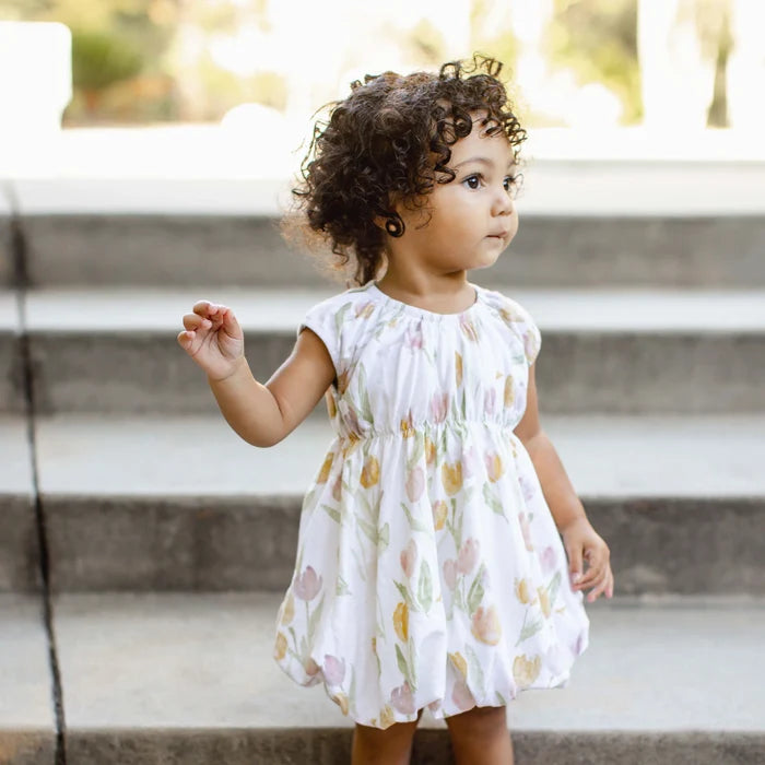 Burts Bees Tulip Field Organic Cotton Dress