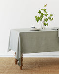 Calm Sage Linen tablecloth