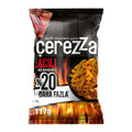 Cerezza Spicy Corn Snack Super Size delivers a bold and fiery flavor experience for spice lovers.