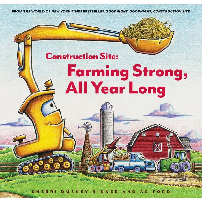 Chronicle Books Construction Site: Farming Strong All Year Long Book