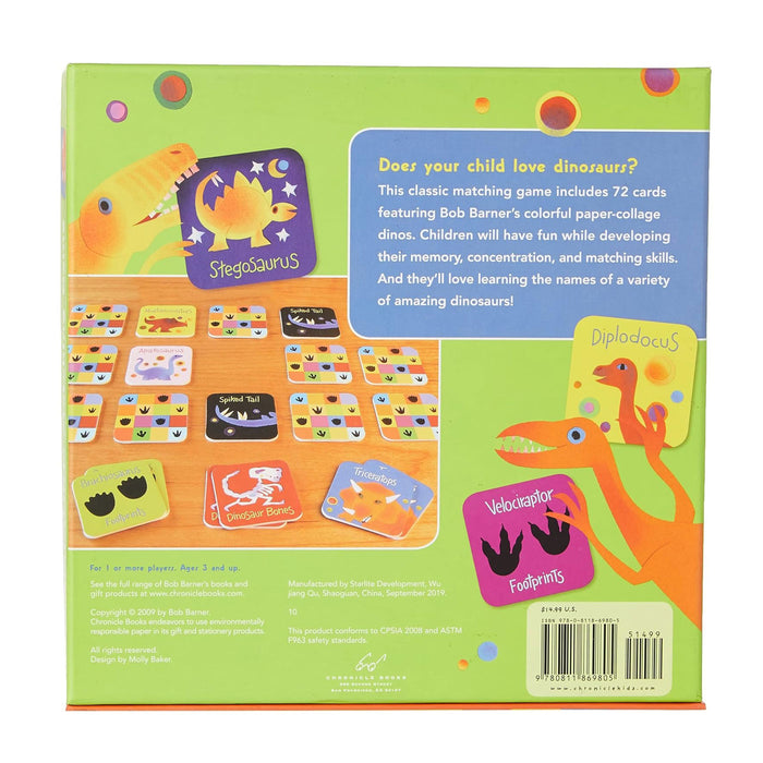 Chronicle Books Dinosaurs! Matching Game