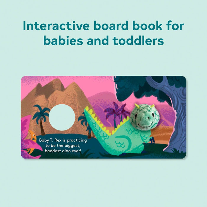 Chronicle Books Finger Puppet Board Book - Baby T. Rex
