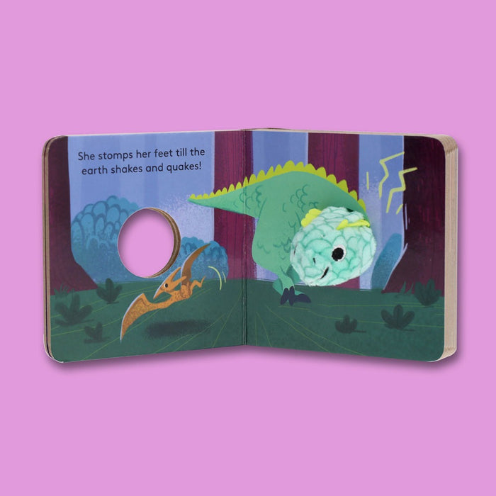 Chronicle Books Finger Puppet Board Book - Baby T. Rex