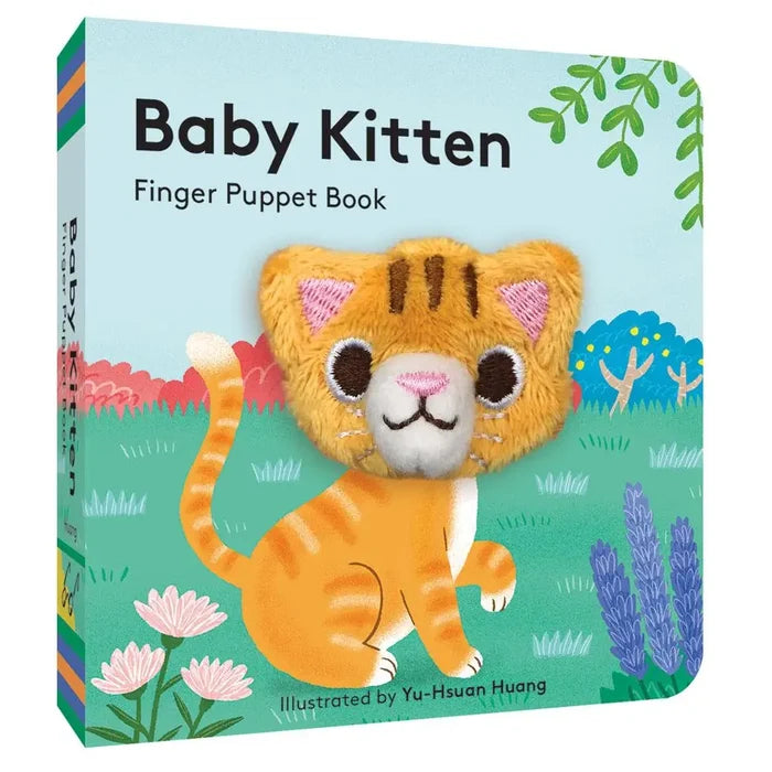 Chronicle Books Finger Puppet Book - Baby Kitten