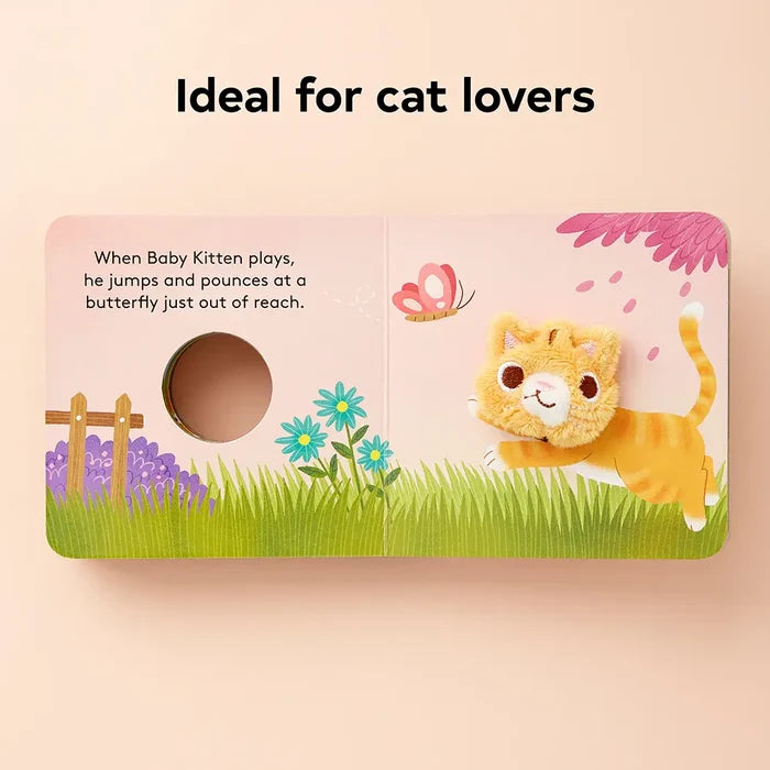 Chronicle Books Finger Puppet Book - Baby Kitten