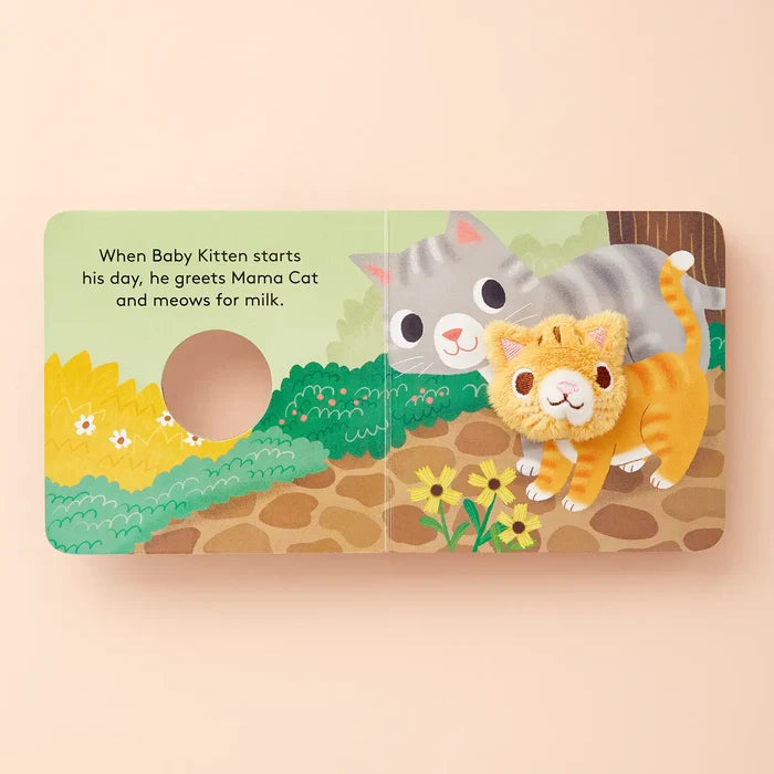 Chronicle Books Finger Puppet Book - Baby Kitten