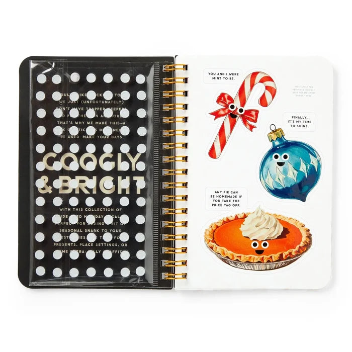 Chronicle Books Googly and Bright Holiday Sticker Book