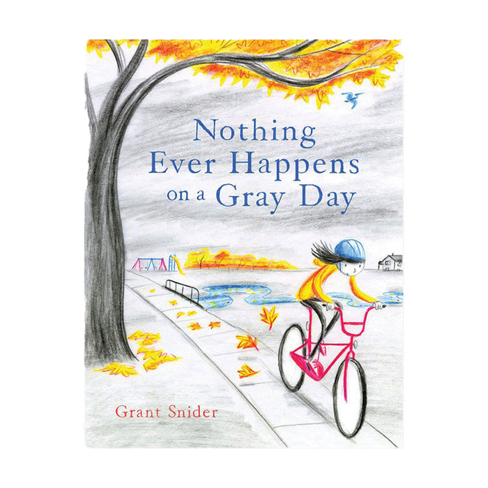 Chronicle Books Nothing Ever Happens on a Gray Day Book
