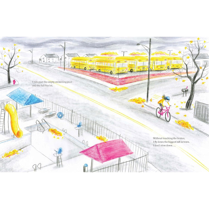 Chronicle Books Nothing Ever Happens on a Gray Day Book