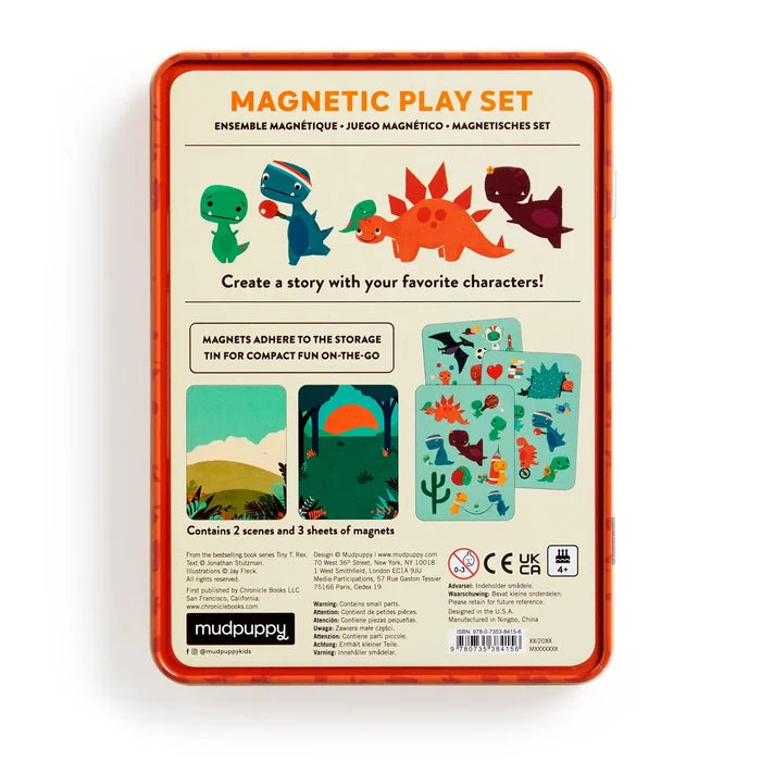 Chronicle Books Tiny T.Rex Magnetic Play Set
