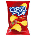 Cipso Ketchup Flavored Ridged Potato Chips bring the bold and tangy taste of classic ketchup to your snack time.