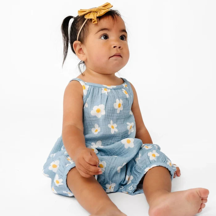 Copper Pearl Bubble Romper - Della