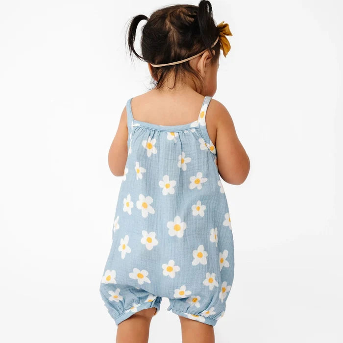 Copper Pearl Bubble Romper - Della