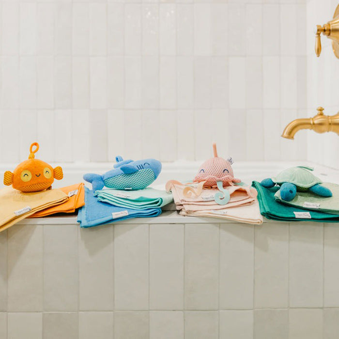 Copper Pearl Plush Bath Toy Set - Oceana