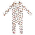 Copper Pearl Zip-up Footie - Blitz
