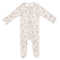 Copper Pearl Zip up Footie - Dylan