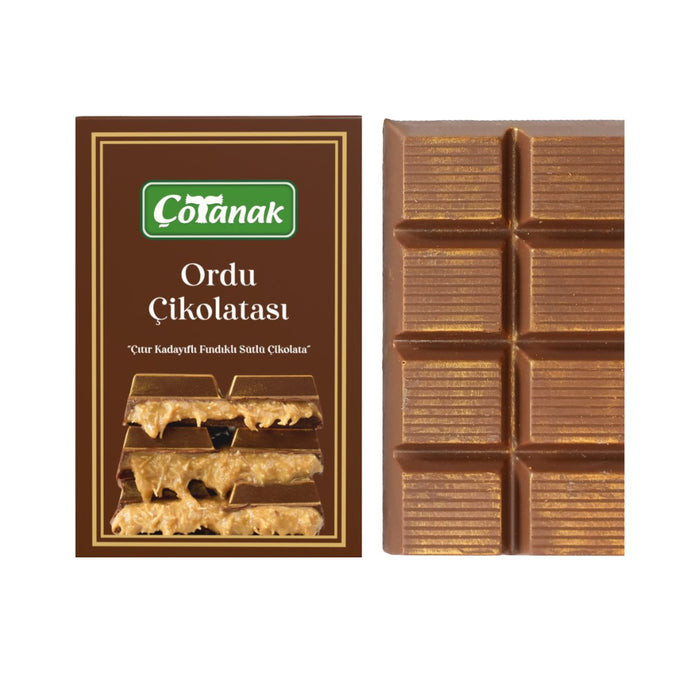 Cotanak Ordu Chocolate (Çotanak Ordu Çikolatası) 6.3 oz (180 G)- package design