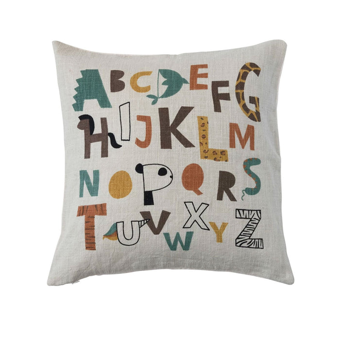 Creative Co-op Cotton Printed Pillow - 20"